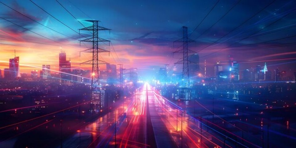 smart-grid-infrastructure-urban-area-powered-by-highvoltage-electricity-poles-concept-urban-planning-energy-infrastructure-electricity-grid-sustainable-development_918839-